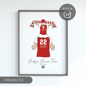 Impressão personalizada do dia dos pais, presentes personalizados para o pai da filha, papai e eu, sinais personalizados para o pai, presente do pai filho, novos presentes do pai