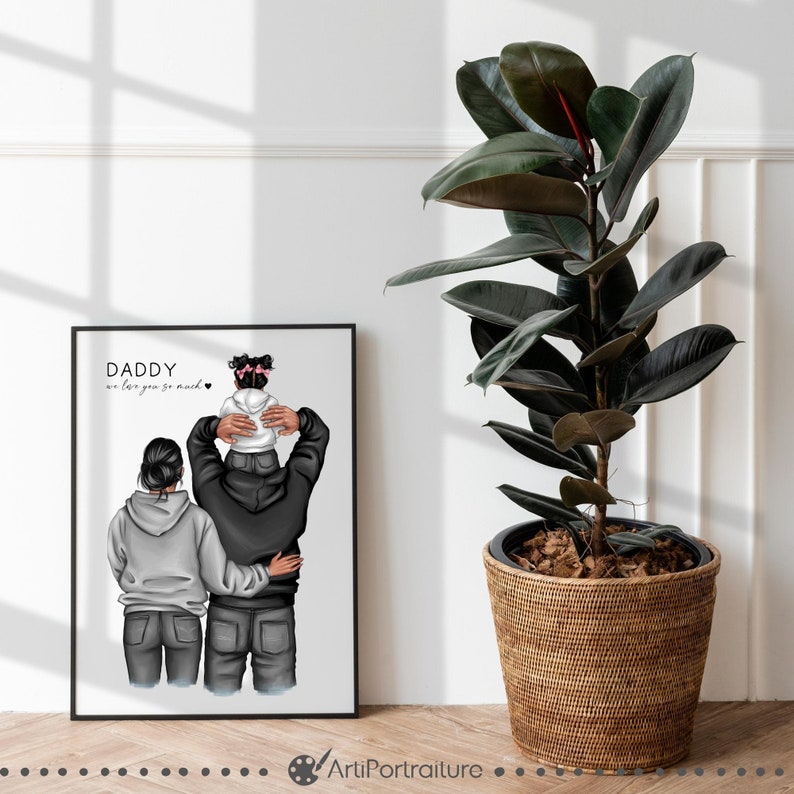 Personalized Wall Art Dad and Son, Father's Day Gift Ideas, Gift for ...
