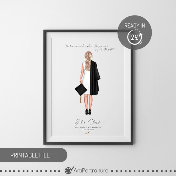 Personalized Graduation Keepsake Print, Custom Graduation Gift, Congrats  Grad, High School, College, Medical School, PA NP, Sorority, Senior - Etsy