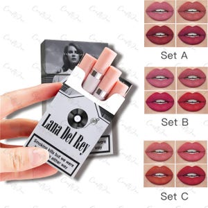 Juegos de labiales LDR, caja personalizada con tu foto, caja de cigarrillos LDR personalizada, juego de labiales LDR