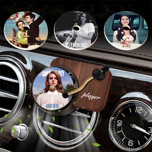 Customized Car Air Freshener With Your Photo,Personalized Christmas Gifts,Custom Record Player Car Air Freshener