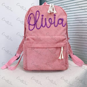 Sac à dos personnalisé avec nom pour enfant, Sac à dos personnalisé pour tout-petit, Sac à dos pour enfants d'âge préscolaire, Cartable pour tout-petit, Sac d'école pour enfant, Sac à dos pour enfant avec nom