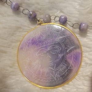 vintage Mexican Aztec Pendant