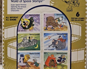Los sellos de Disney World of Space