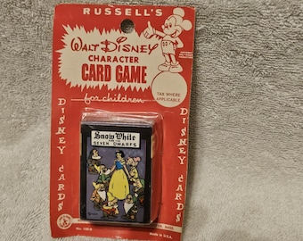 Snow White and 7 dwarves Card game