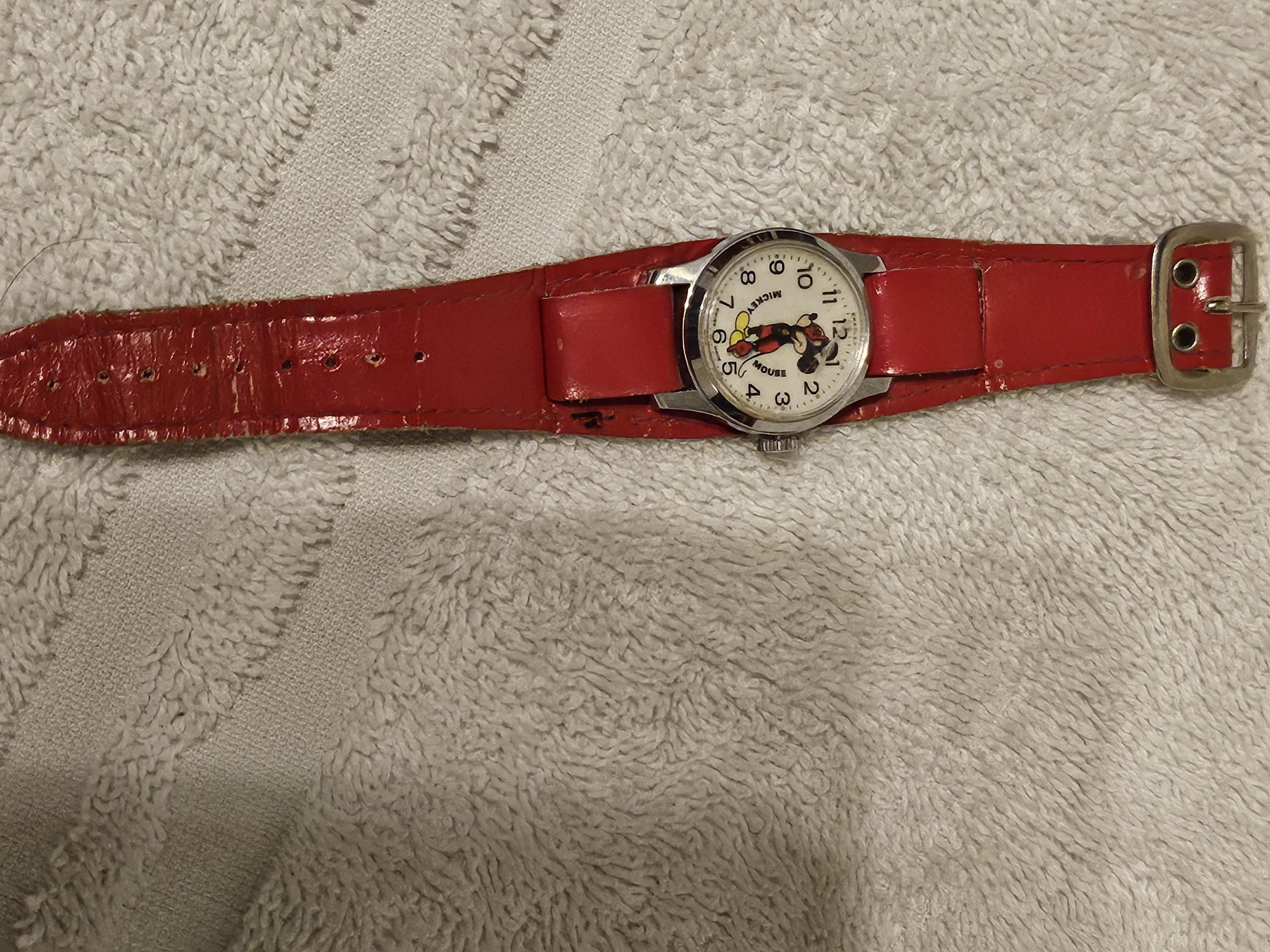 1970s Mickey Mouse Watch - Etsy Canada