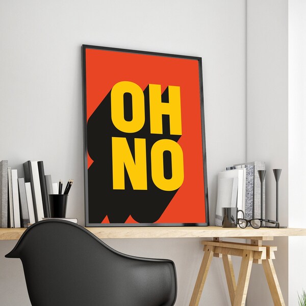 Funny Typography - Etsy