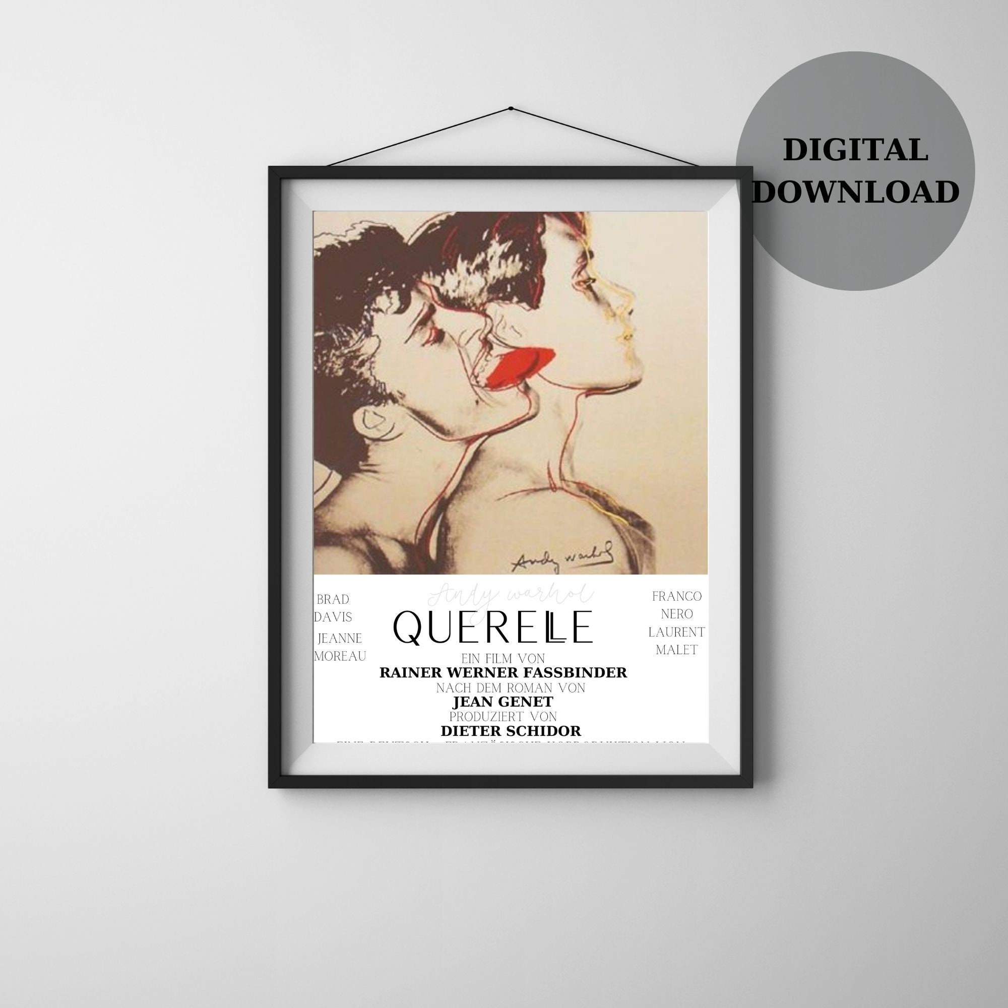 Querelle movie poster - Etsy 日本