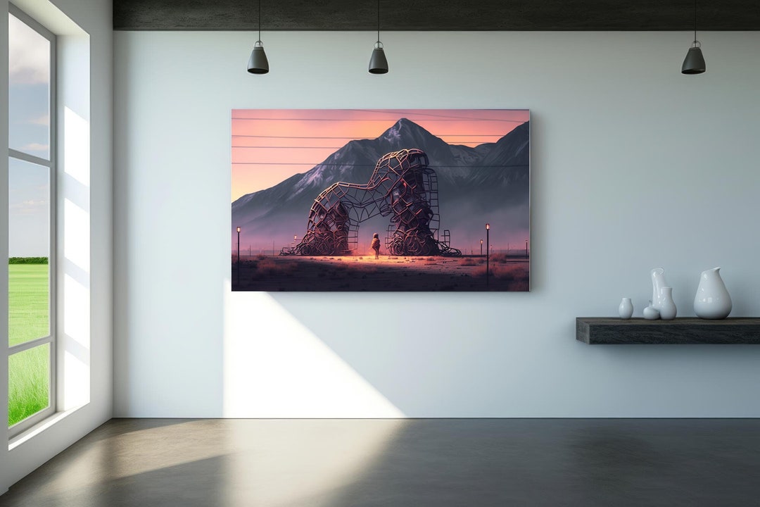 Inner Child Sculpture, Burning Man Sculpture, Inner Child Glows, Man