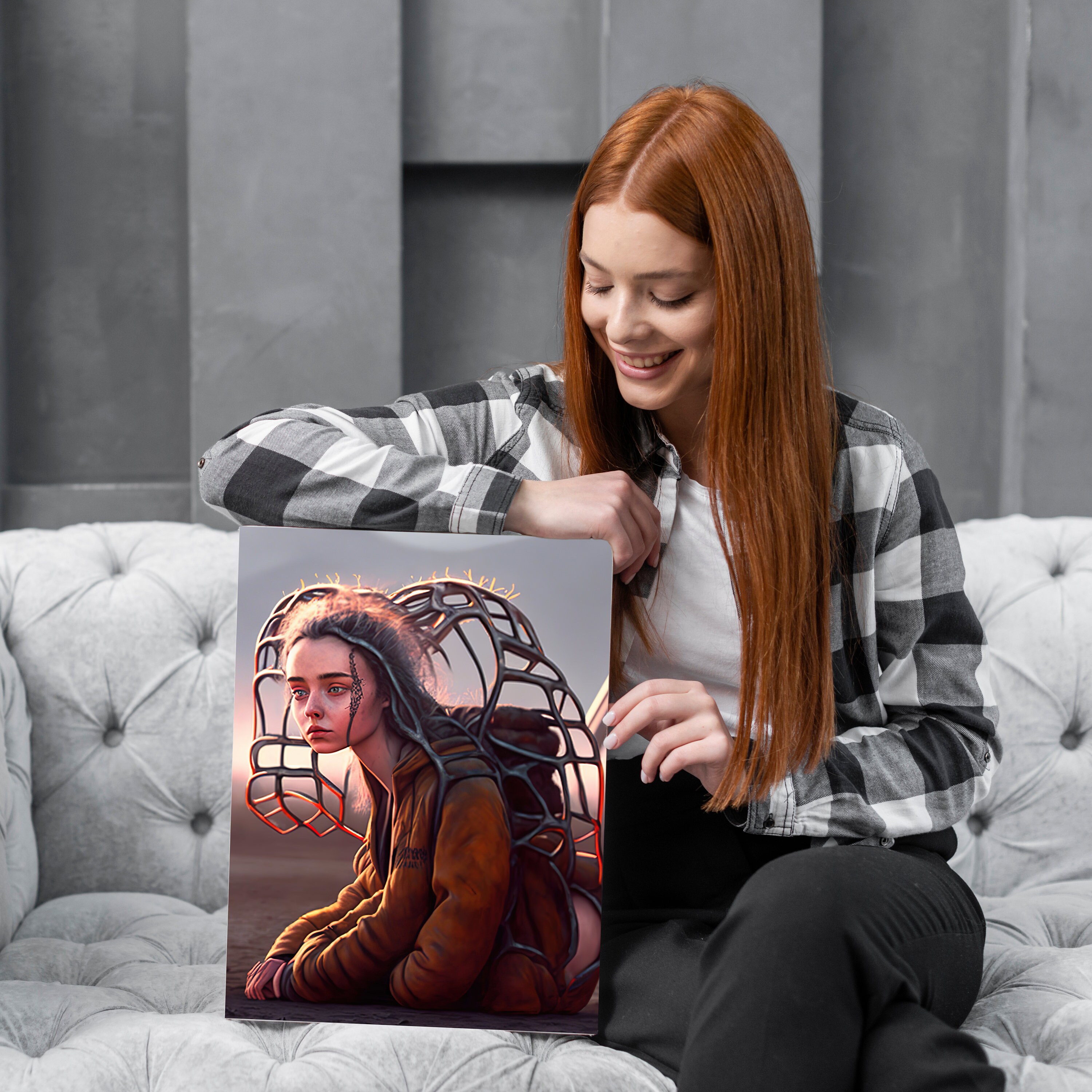 Inner Child Sculpture, Burning Man Sculpture, Inner Child Glows, Man