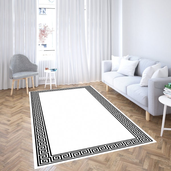 Black White Greek Etsy