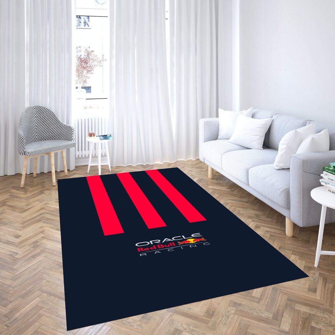 Red Bull Rug Max Verstappen Formula Racing Rugs Formula 1 Etsy