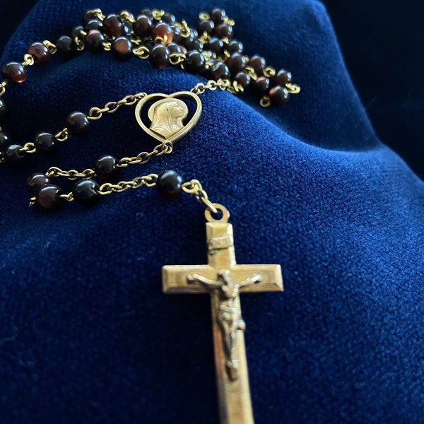 French rosary from the early 1900’s , made by French company FIX