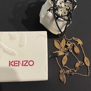 Kenzo Vintage Necklace - Etsy