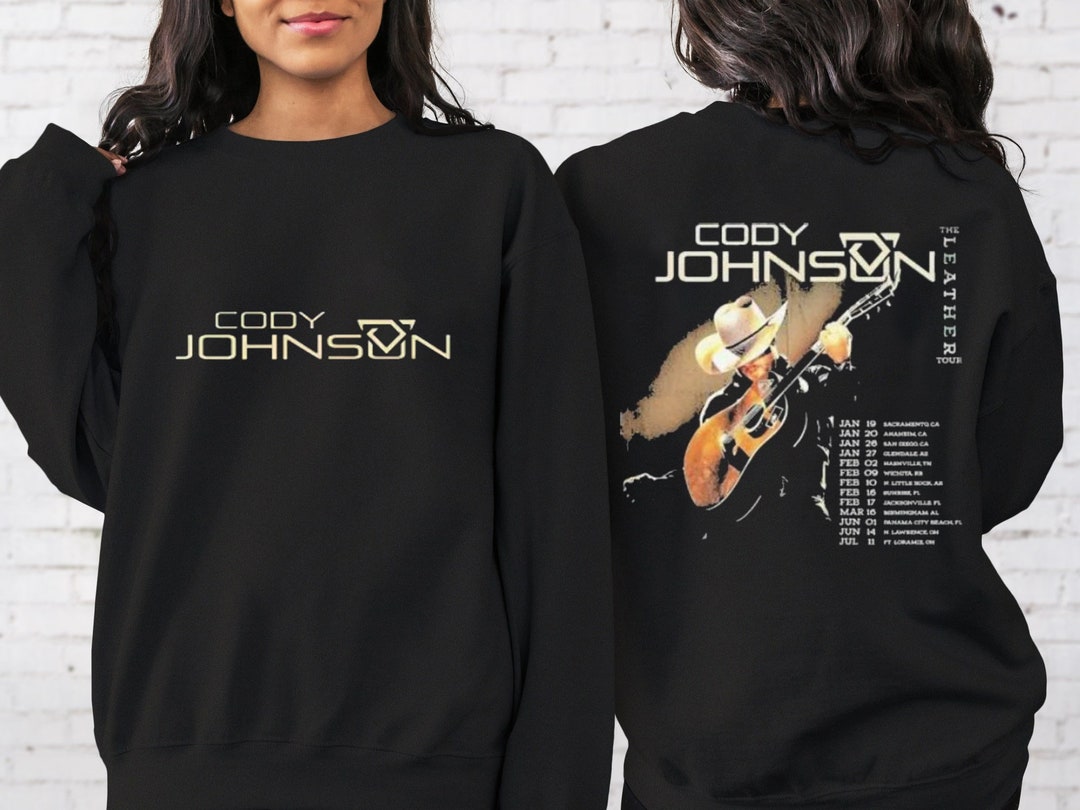 Cody Johnson the Leather Tour 2024 Shirt Cody Johnson Concert Etsy
