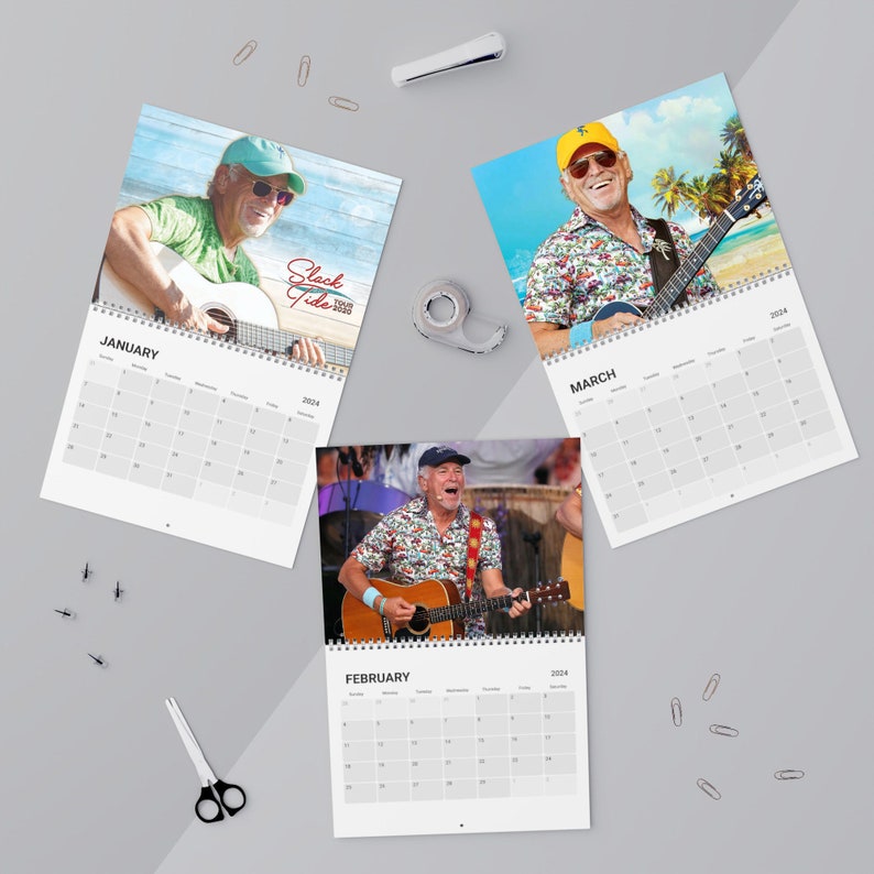 Jimmy Buffett 2024 Calendar, Parrothead Margaritaville Country Music