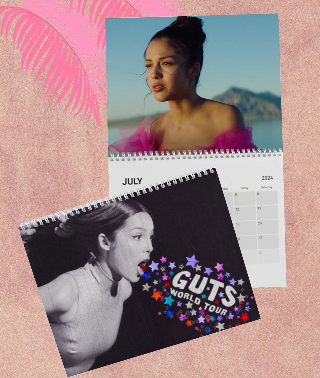 Olivia Rodrigo 2024 Calendar Wall Calendar 2024 Olivia Etsy UK