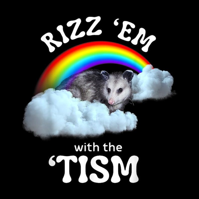 Rizz Em With the Tism Png Funny Autism Png Autism Awareness ...