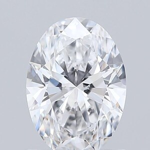 3.50 Carat Oval Lab Grown Diamond: D/E/F VVS, IGI Certified