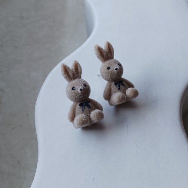 Bunny Earrings, Hasen Ohrhanger, Novel Earrings, Osterhasen, Ostergeschenk