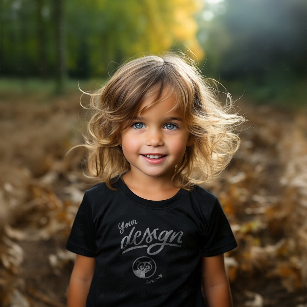 Outdoor Mockup Girl Black T Shirt Mockup Black Shirt Mockup Etsy