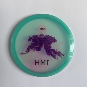 Custom Dyed EMac Truth Lucid He Must Increase I Must Decrease Fractal | Dyed discs | Disc golf gift | Frisbee Golf Decor | Flying Toys