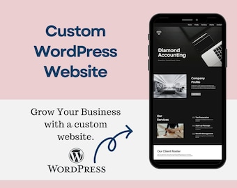 Custom website, Wordpress,  Wordpress blog, Website design, Professional website design, Wordpress website, website design wordpress