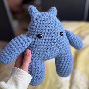 Worry Monster Crochet Pattern