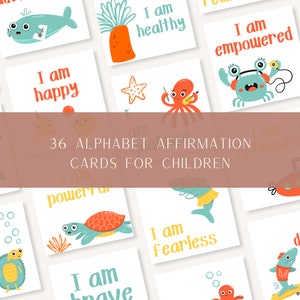 Druckbare Affirmationskarten für Kinder, Positive Affirmationen für Kleinkinder, Motivationskarten, Affirmationen für Kinder, Memory-Spiel für Kinder