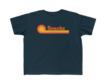 Toddler's Retro Snacks  Tee