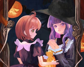 Cardcaptor Sakura Print Halloween