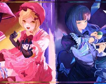 Lambdadelta Bernkastel Print Umineko no Naku Koro Ni