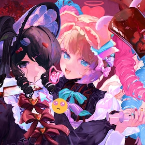 NEEDY GIRL OVERDOSE Print Ame-chan KAngel