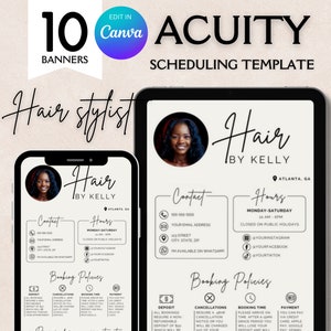 Acuity Scheduling Template, Hair Stylist Acuity Scheduling Site, Hair Stylist Website, Light Acuity Scheduling Booking Website, Lash Tech