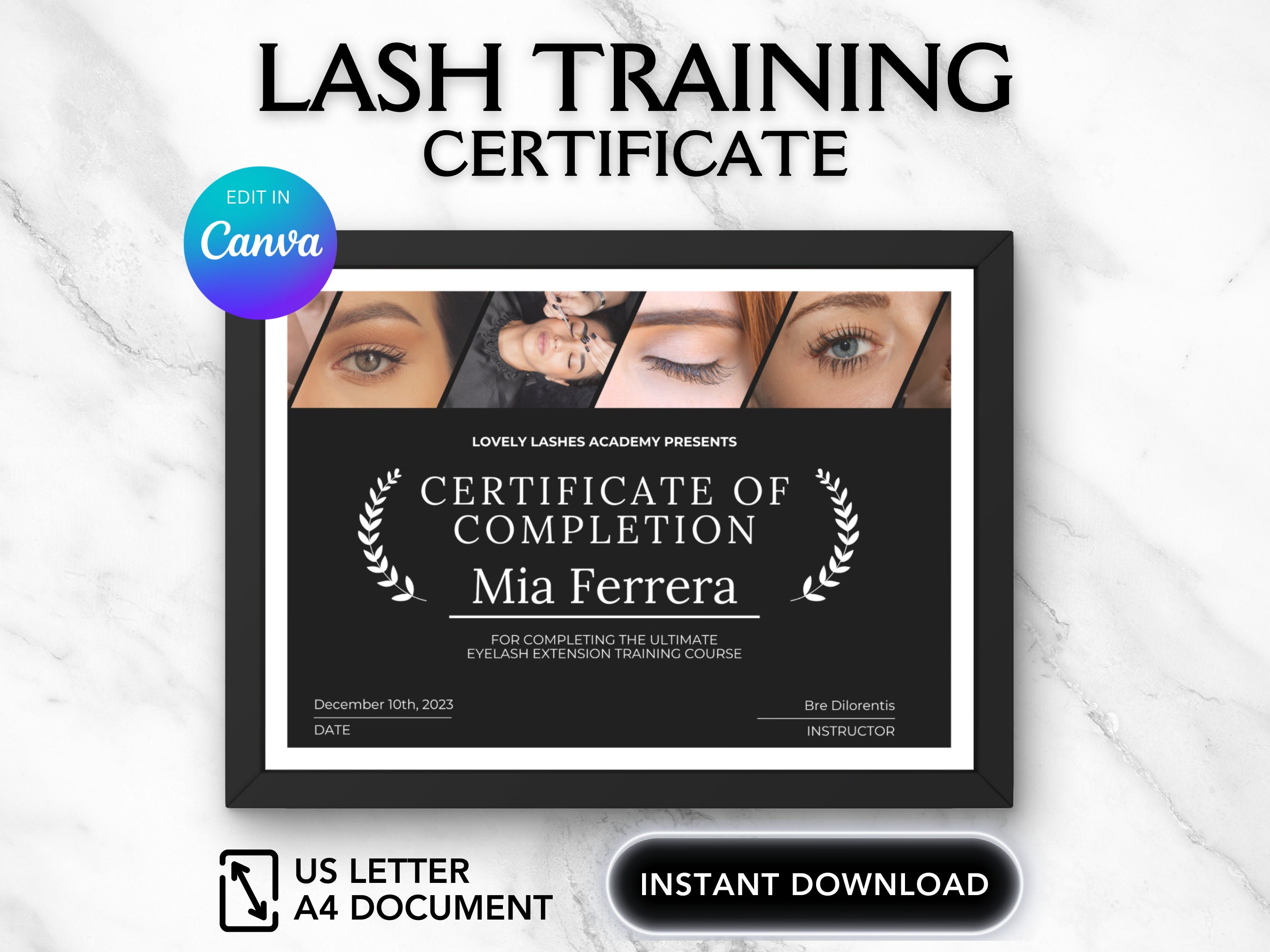 Cosmetology Certificate of Completion - Etsy, image size:2700x2025