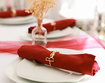 Bismillah servetringen | Tafeldecoratie | Moslimhuwelijk | Betrokkenheid | Henna | Aqiqah | Geboorte | Eid Fitr-feest | Eid Adha