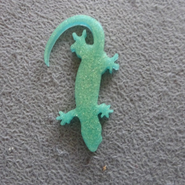 Eidechse / Gecko aus Epoxidharz