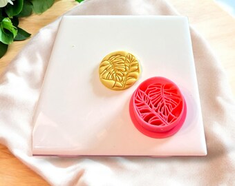 Monstera Blatt Ausstechform für Polymer Clay Schmuck | Tropischer Blatt Ausstecher | Schmuckherstellungs-Werkzeug | Ohrring Herstellung | Tonwerkzeug | Botanisch