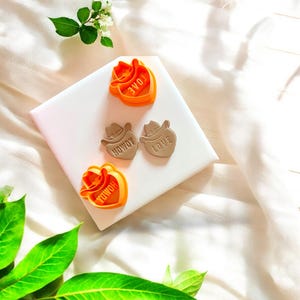 Cowboy Hat Heart Polymer Clay Cutter Set: Western Earring Tool