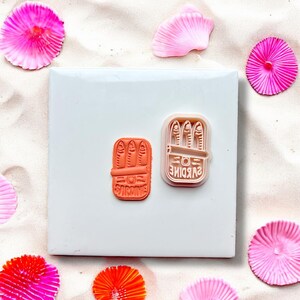 Sardine Can Polymer Clay Cutter Set: Coastal Jewelry Making