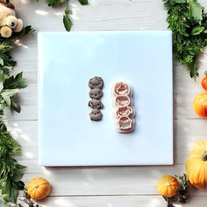 Spooky Drop Polymer Clay Cutter for Halloween Earrings | Spooky Stack Polymer Clay Earring Cutter | Cute Halloween Jewelry Tool