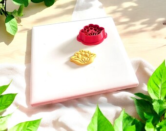 Cortador de arcilla polimérica floral: elegante diseño floral, joyería inspirada en la naturaleza