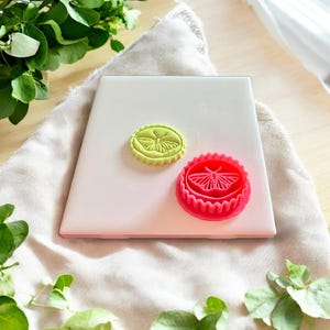 Butterfly Polymer Clay Cutter: Scallop Frame, Insect Jewelry Mold