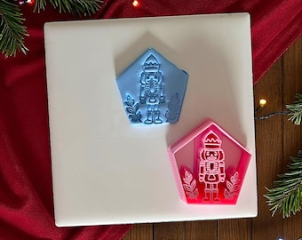 Cortador de Argila Polímera Quebra-Nozes: Design para o Natal