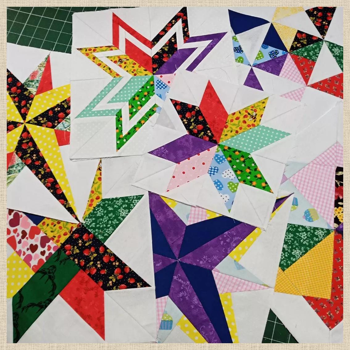12 Inch Woven Star Foundation Paper Piecing Quilt Block PDF Pattern ...