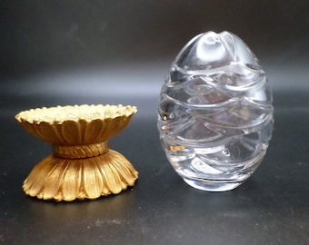Fabergé Crystal Imperial Egg Collection Paperweight