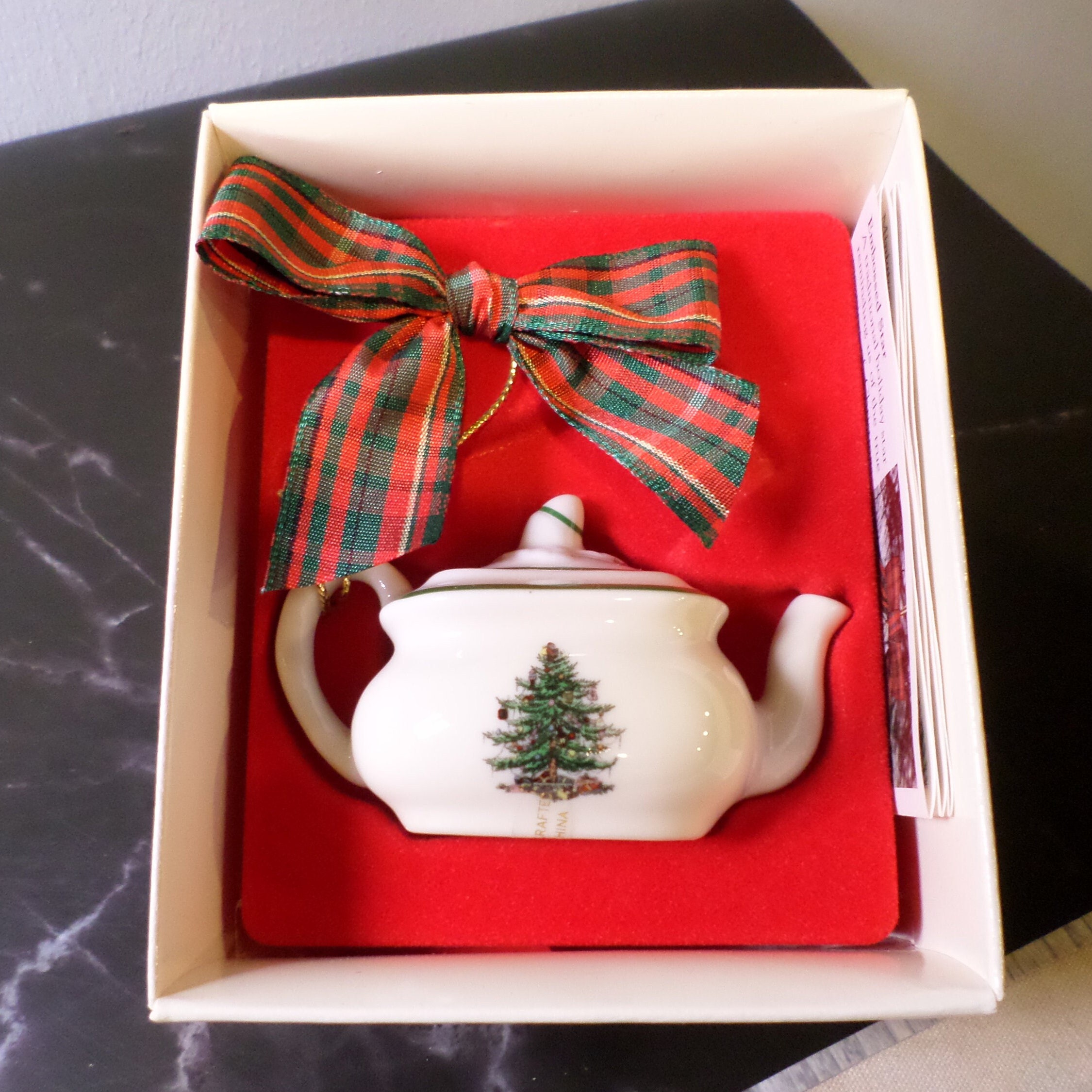 Spode christmas tree teapot - Etsy 日本