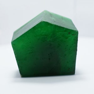 350-450 Ct Certified Natural Brazilian Green Emerald Raw Healing Earth-Mined Glorious Chunk Uncut Shape Green Emerald emerald Rough Row image 5