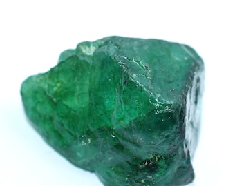 Natural Colombian Emerald Rough, 449.85 Carats, Earth Mined Untreated, Gemscreate