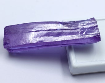 Saphir violet de qualité supérieure, brut, 333-400, non taillé, utilisation de pierres précieuses en vrac pour la fabrication de bijoux - Livraison gratuite - Cadeau au meilleur prix